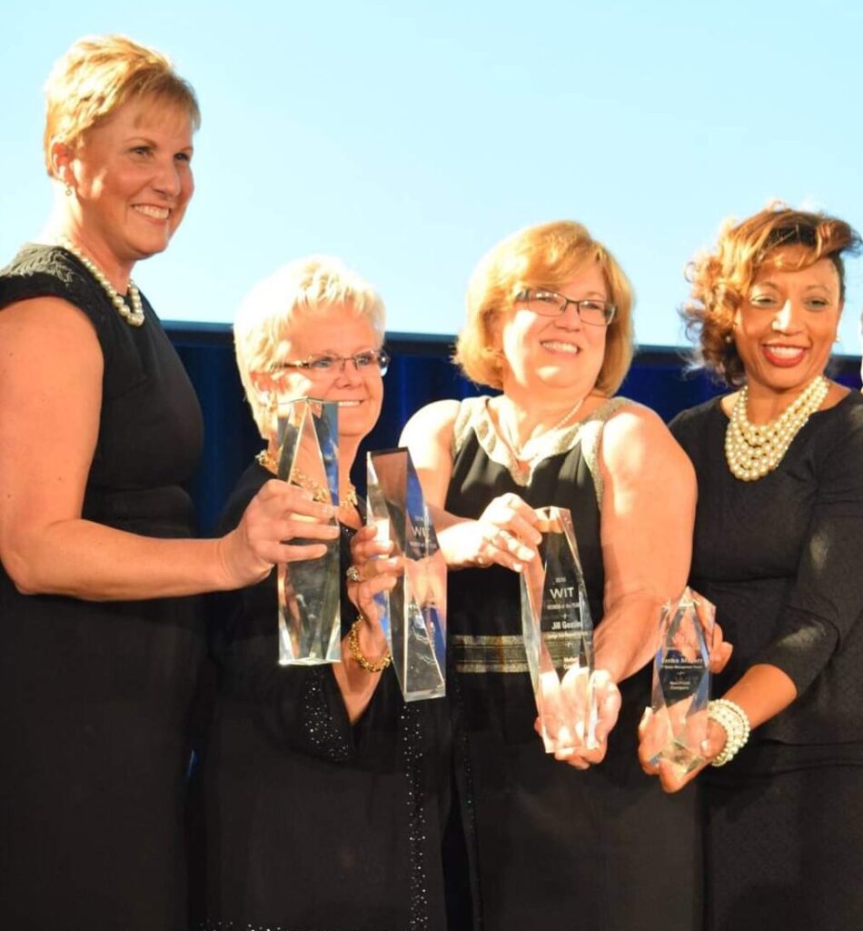 Errika Moore honored at the 2016 Women in Technology’s (WIT) Annual Leadership Awards.