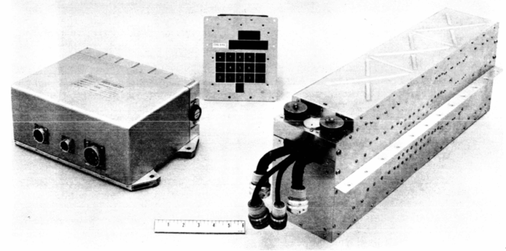 The lunar module abort guidance system.