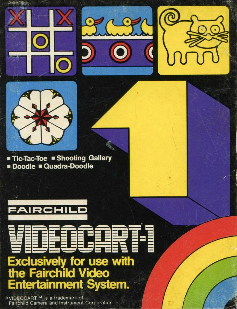 Fairchild Channel F Video Game Videocart1. 