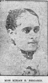 A photo of inventor Miriam Benjamin.