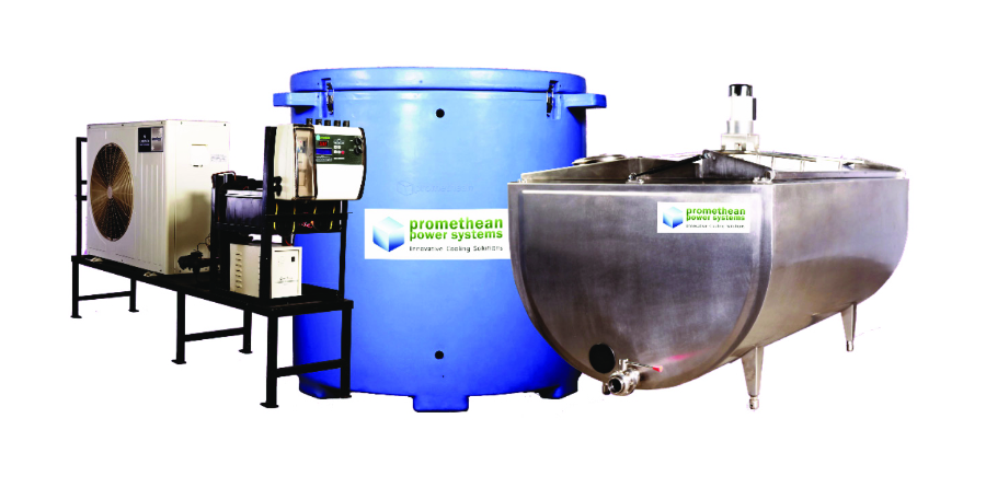 Bulk Milk Chiller with Thermal Battery
