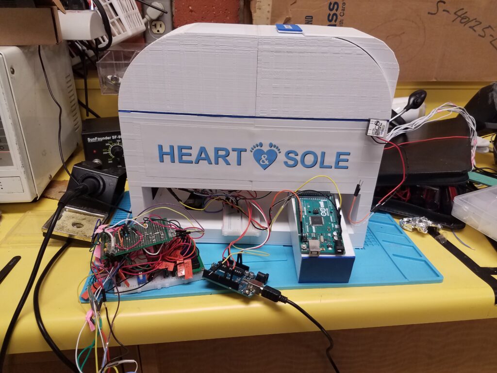 The Heart & Sole prototype.